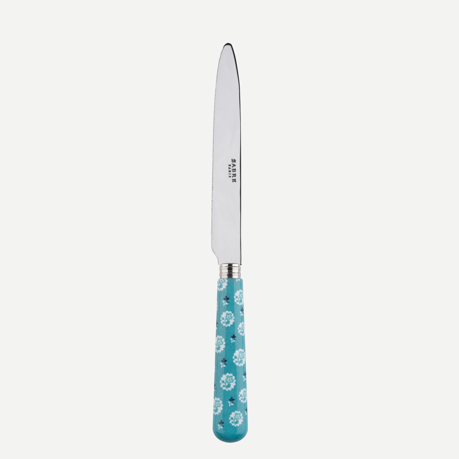 Messer mit Wellenschliff - Provençale - Türkis