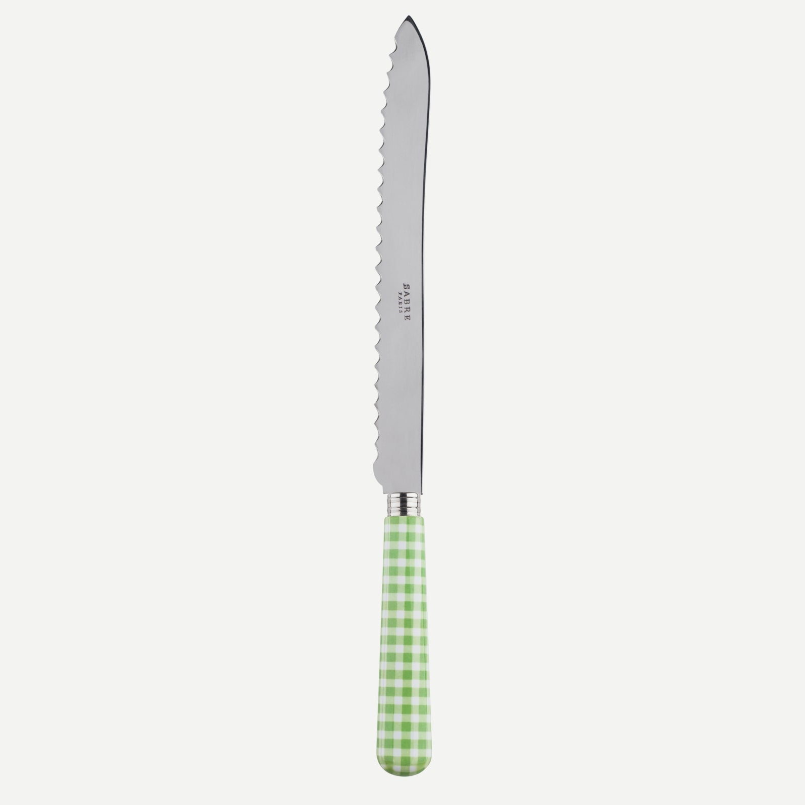 Brotmesser - Vichy - Gartengrün