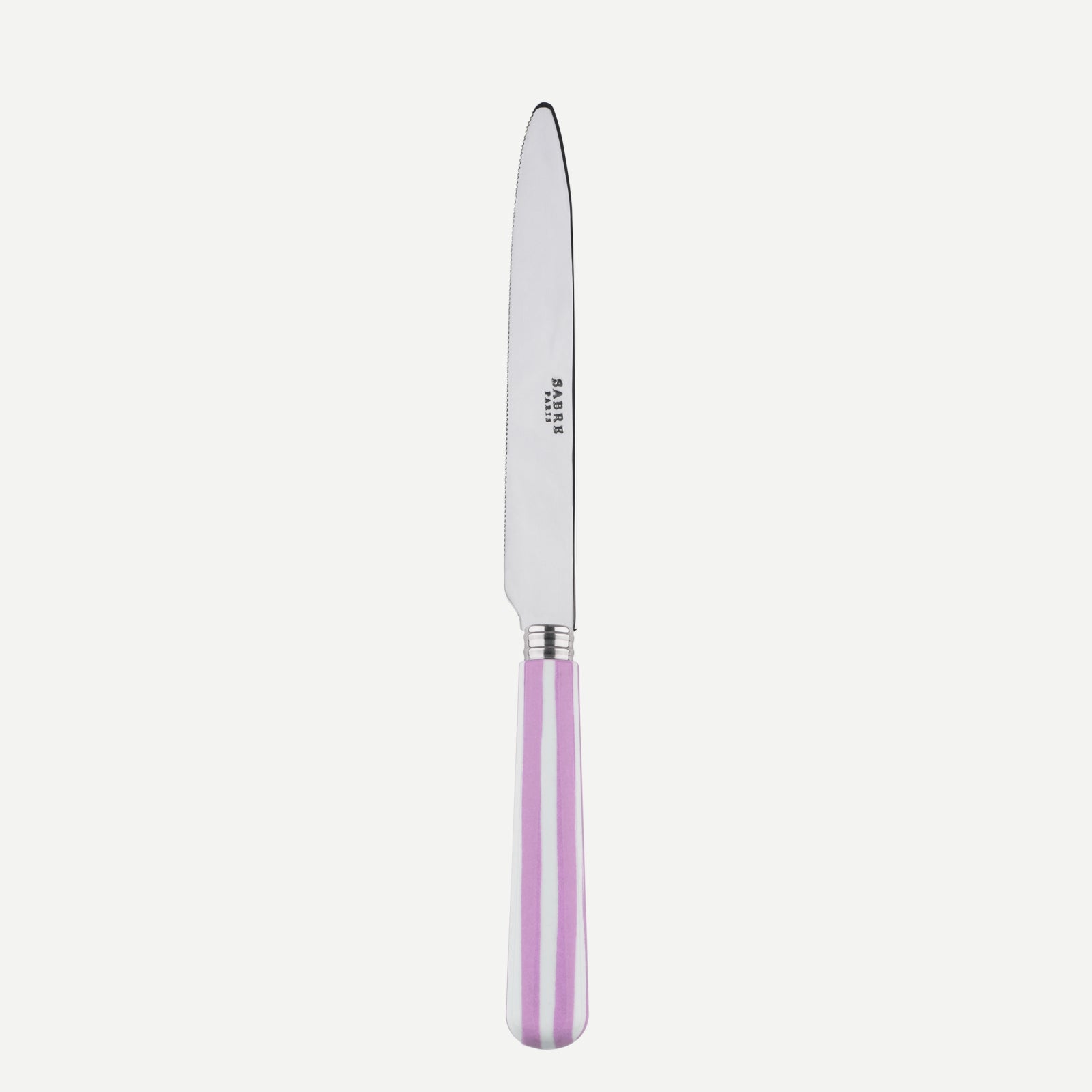 Messer mit Wellenschliff - Transat - Pink