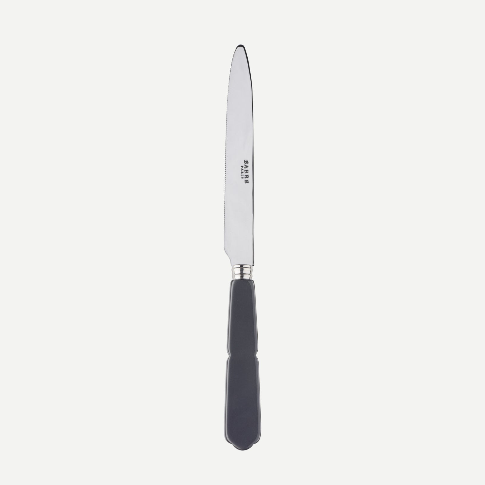 Messer mit Wellenschliff - Gustave - Grau