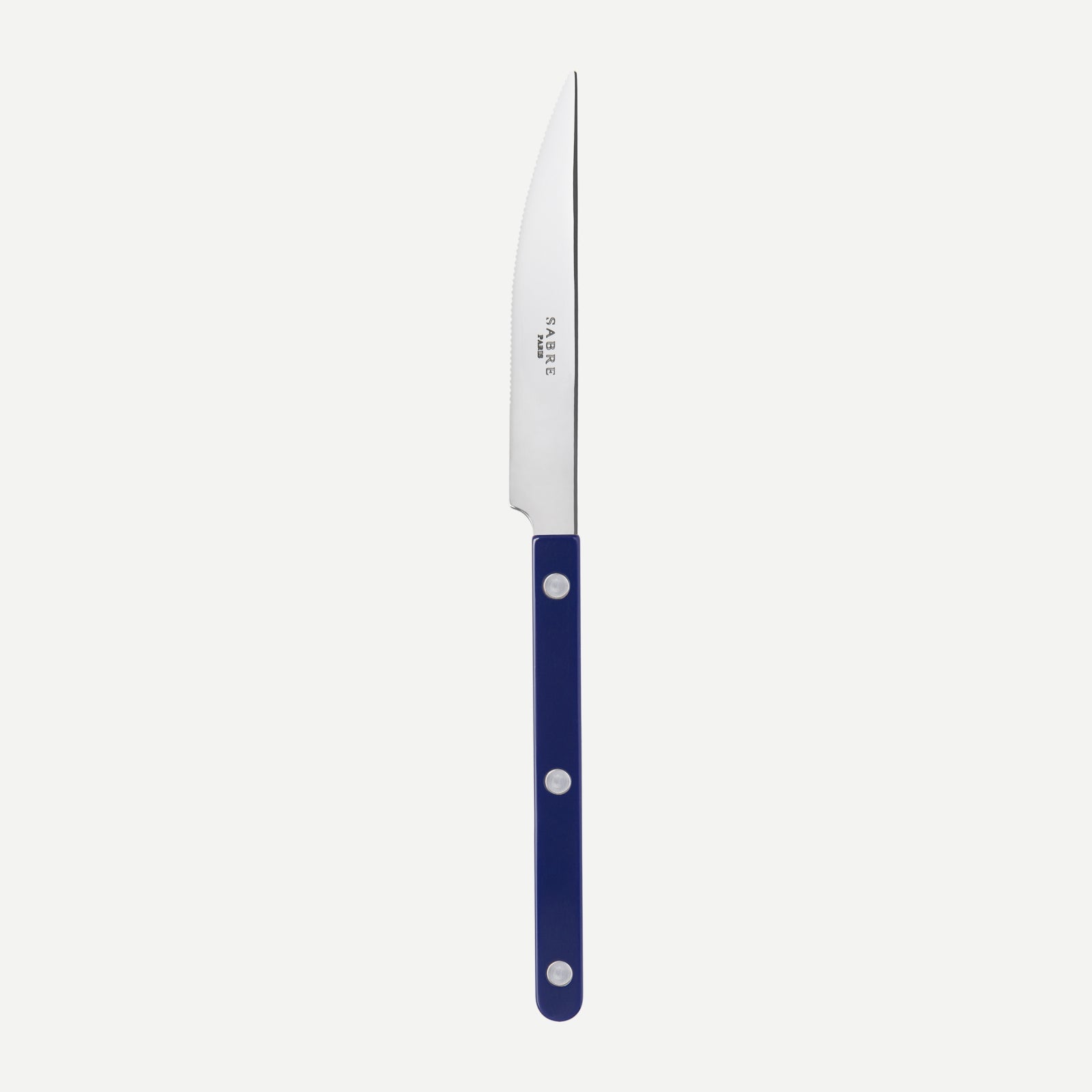 Tafelmesser - Bistrot shiny solid - Navy blau