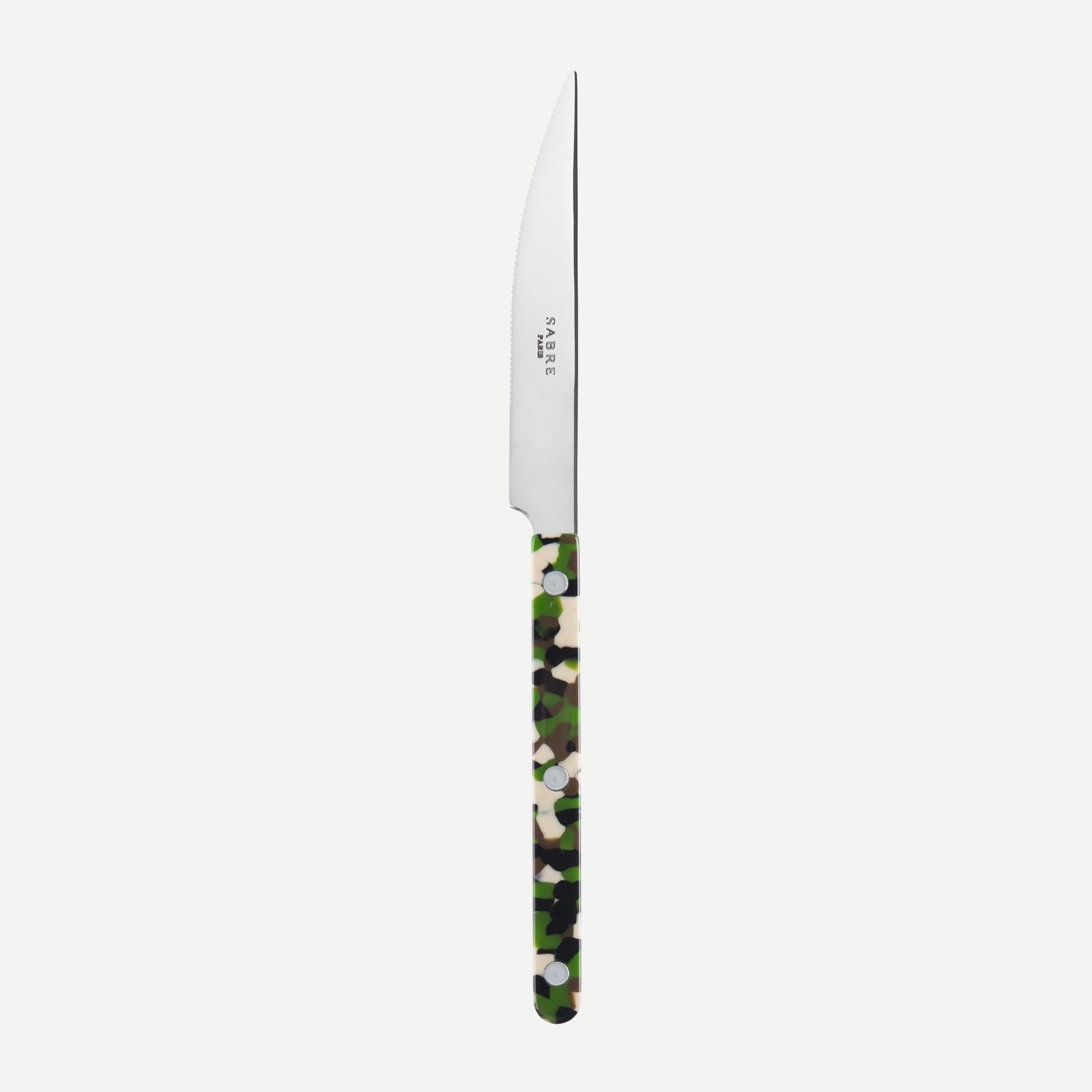 Couteau de table - Bistrot Camouflage - Vert